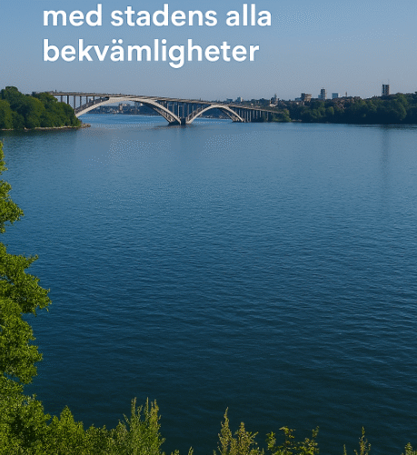 Lidingö – skärgårdsliv med stadens alla bekvämligheter